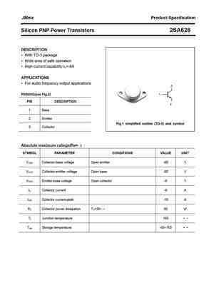 2SA620 Datasheet Equivalent Cross Reference Search Transistor Catalog