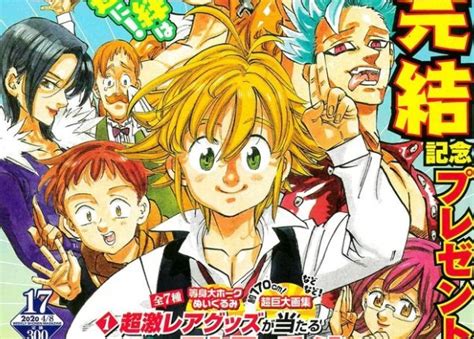 Une Suite Pour Le Manga Seven Deadly Sins Nanatsu No Taizai