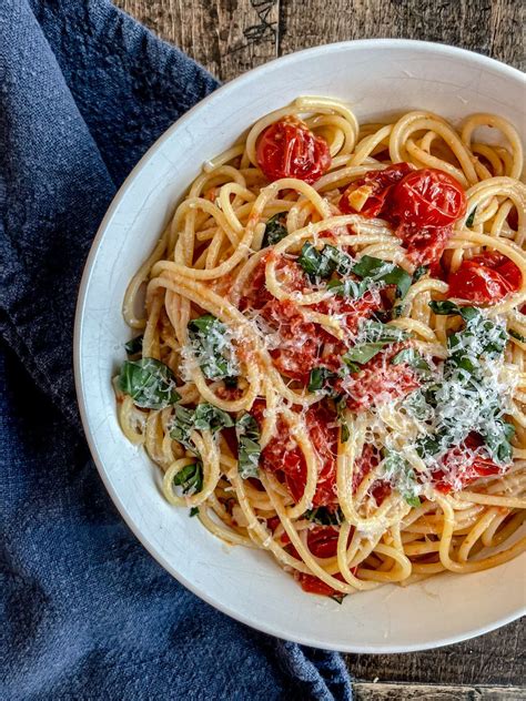 Roasted Tomato Spaghetti Recipe On Food52