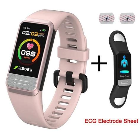 Rumocovo Bracelet Connect Ecg Ppg Cran Couleur Tanche