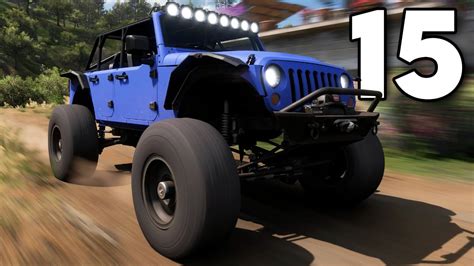 Forza Horizon 5 Part 15 Secret Jeep Wrangler Build Youtube