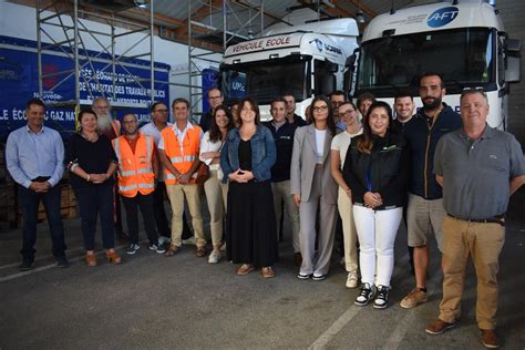 Blanquefort Des Chefs Dentreprise Du Transport Routier Ont Rencontr