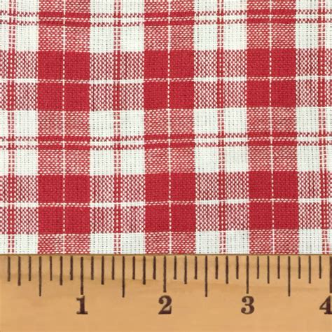 Perfect Red 6 Homespun Fat Quarter Jubilee Fabric