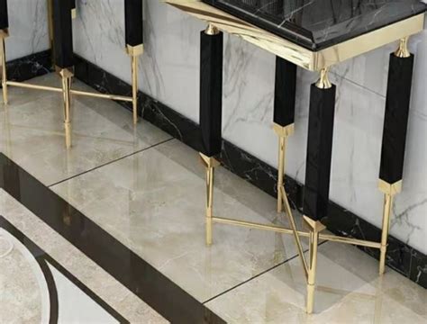 Console Table Blackgy Marble Glamz Deco