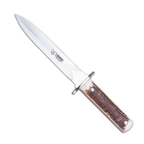 Cudeman Kainda Fixed Blade Pig Sticker Knife Stag Horn Satin 261