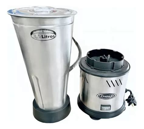 Liquidificador Industrial 4 Litros Alta Rotação Inox 1200w 220V