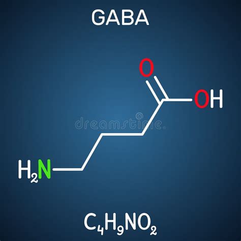 Cido Gamma Aminobut Rico Mol Cula Gaba Es Un Neurotransmisor