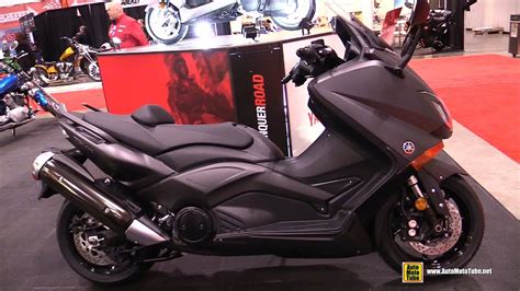 2015 Yamaha T Max 530 Walkaround 2015 Toronto Motorcycle Show YouTube