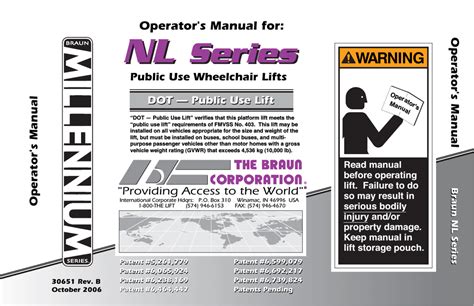 Braun Millenium Wheelchair Lift Wiring Diagram - Wiring Diagram