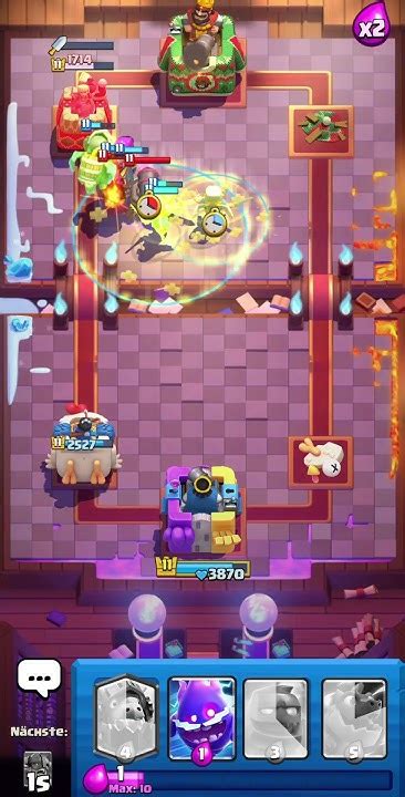 Clash Royale Elixir Golem Battle Healer Youtube