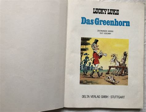 LUCKY LUKE Band 16 Das Greenhorn Kaufen Auf Ricardo