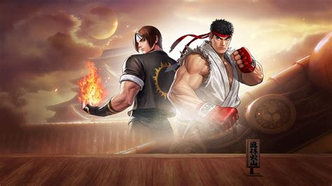 King Of Fighters Allstar X Street Fighter V Collaboration Event Dashfight