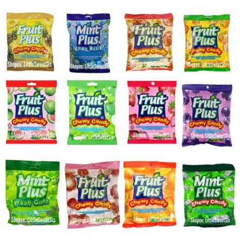 Fruit Plus Chewy Candymint Plus Chewy Candy 150g Shopee Singapore