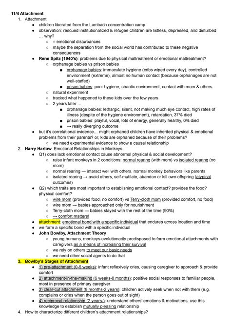 Dev Psych Lecture Notes Exam 3 11 4 Attachment 1 Attachment