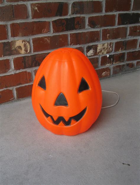 1968 Empire Plastics Pumpkin Blow Mold 13 Etsy Halloween Blow Molds