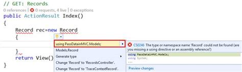 Asp Net Mvc Passing Data From Controller To View