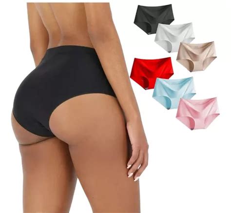 6 Piezas Set Bragas Sin Costura Mercadolibre