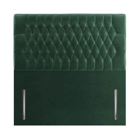 Velvet Chesterfield Headboard Dunelm