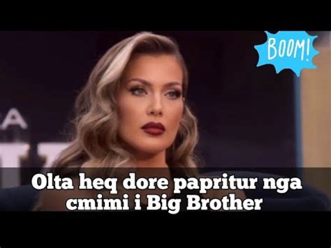 Olta Gixhari Heq Dore Nga Cmimi I Madh I Big Brother Vip Youtube