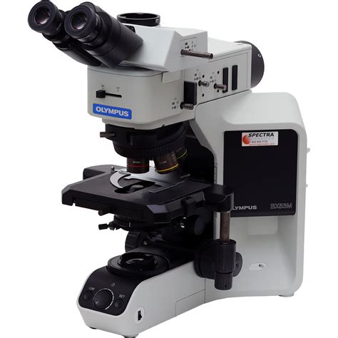 Olympus BX53M BF DF Transmitted Reflected Light Microscope Lab