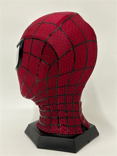 Spider Man Amazing Spiderman Cosplay Mask With Faceshell And Etsy