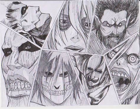 Kết Quả Hình ảnh Cho All 9 Titan Titan Shifter Anime Dark Anime