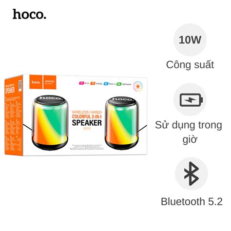 Loa Hoco 2 In 1 Bs56 Có Led