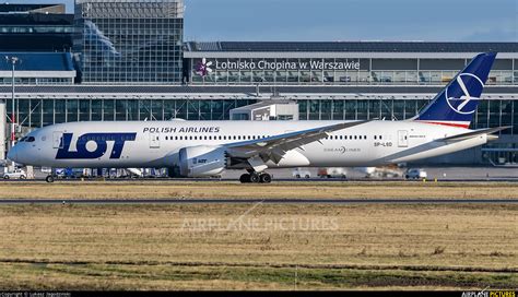 Sp Lsd Lot Polish Airlines Boeing Dreamliner At Warsaw