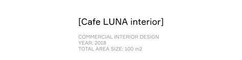 [Cafe Luna] :: Behance