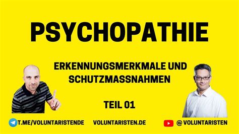 Psychopathie Erkennungsmerkmale Und Schutzma Nahmen Teil Youtube