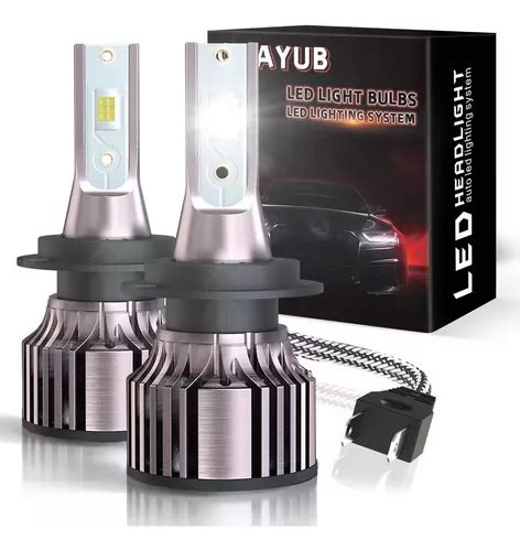 Kit De Faros Led H H Lm P Luz Alta Baja Meses Sin