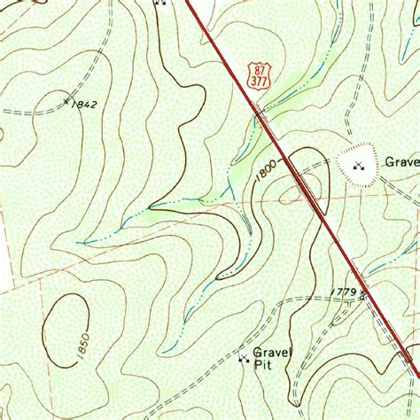 Brady South, TX (1970, 24000-Scale) Map by United States Geological Survey | Avenza Maps