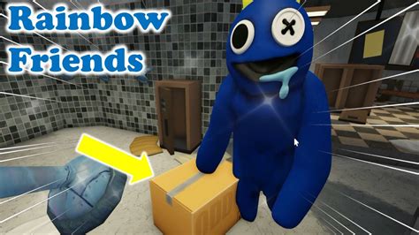 Tentando Escapar Roblox Rainbow Friends Youtube