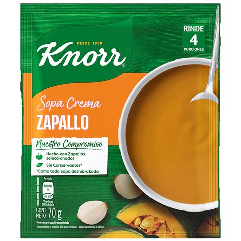 Knorr Sopa Crema Zapallo Comprar En Bandb