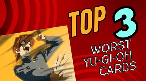 Top 3 Worst Yu Gi Oh Cards YouTube