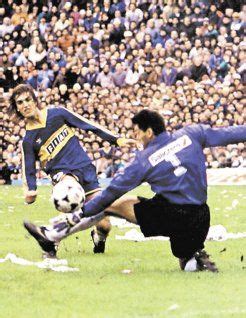 Sergio Goycochea Y Batistuta En Un Clasico Boca Vs Racing Club