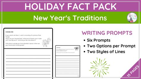 New Year's Traditions in America - A Fun and Festive Fact Pack - The ...