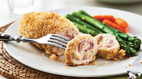 Easy Chicken Cordon Bleu With Asparagus And Carrots Safeway