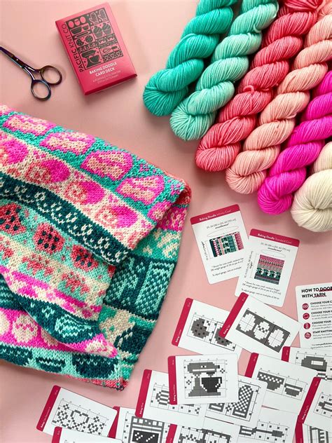 Baking Doodle Deck: Knitting Chart & Stitch Dictionary cards – Yarn Love