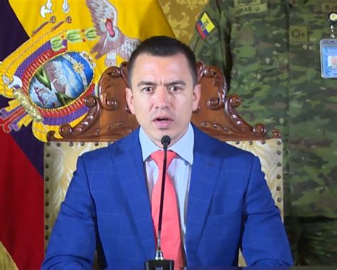 El Presidente Daniel Noboa Elimina La Secretaria Nacional De Seguridad