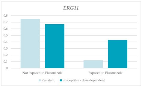 Molecular Evaluation Of The MRNA Expression Of The ERG11 ERG3 CgCDR1