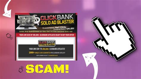 Review Of The Clickbank Solo Ad Blaster Scam YouTube