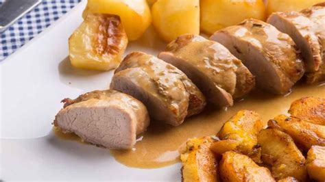 Filet De Porc Cr Meux La Bi Re Un Plat Tr S Savoureux Et Parfum Qui