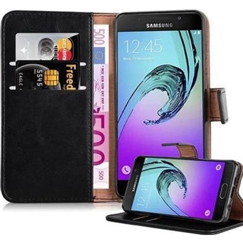 Coque Samsung Galaxy A En Noir De Jais De Cadorabo Design