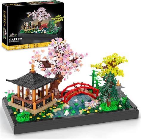 Cherry Blossom Bonsai Tree Building Set Creative Japanese Tranquil Zen