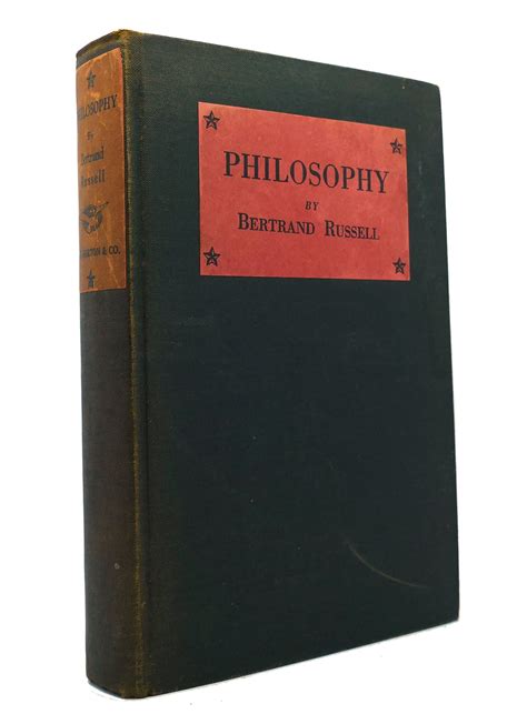 PHILOSOPHY | Bertrand Russell | First Edition; First Printing