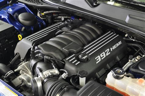 The 392 HEMI V-8 in the Dodge Challenger SRT8 392 pumps out 470 ...