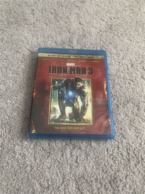 Iron Man Blu Ray Cover