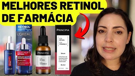 3 Melhores Retinol De FarmÁcia • Qual Melhor Retinol Melhor Retinol Para O Rosto • Sérum