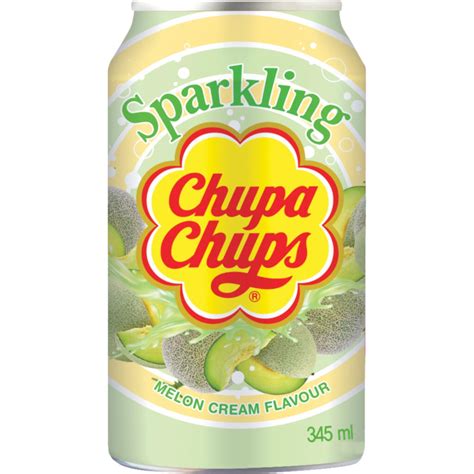 CHUPA CHUPS Sparkling Melon Cream 24x345ml TuyenG